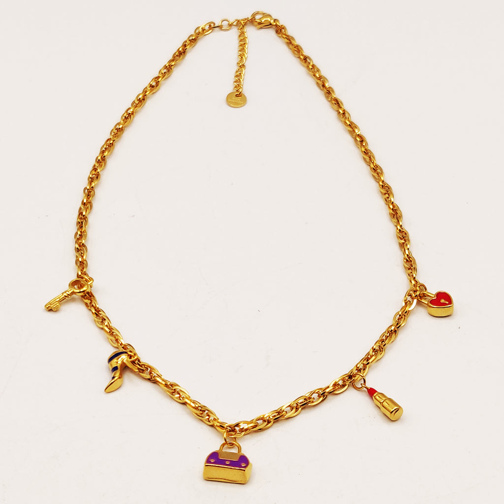 Collier Bibelots Fashion Colorés Luxe