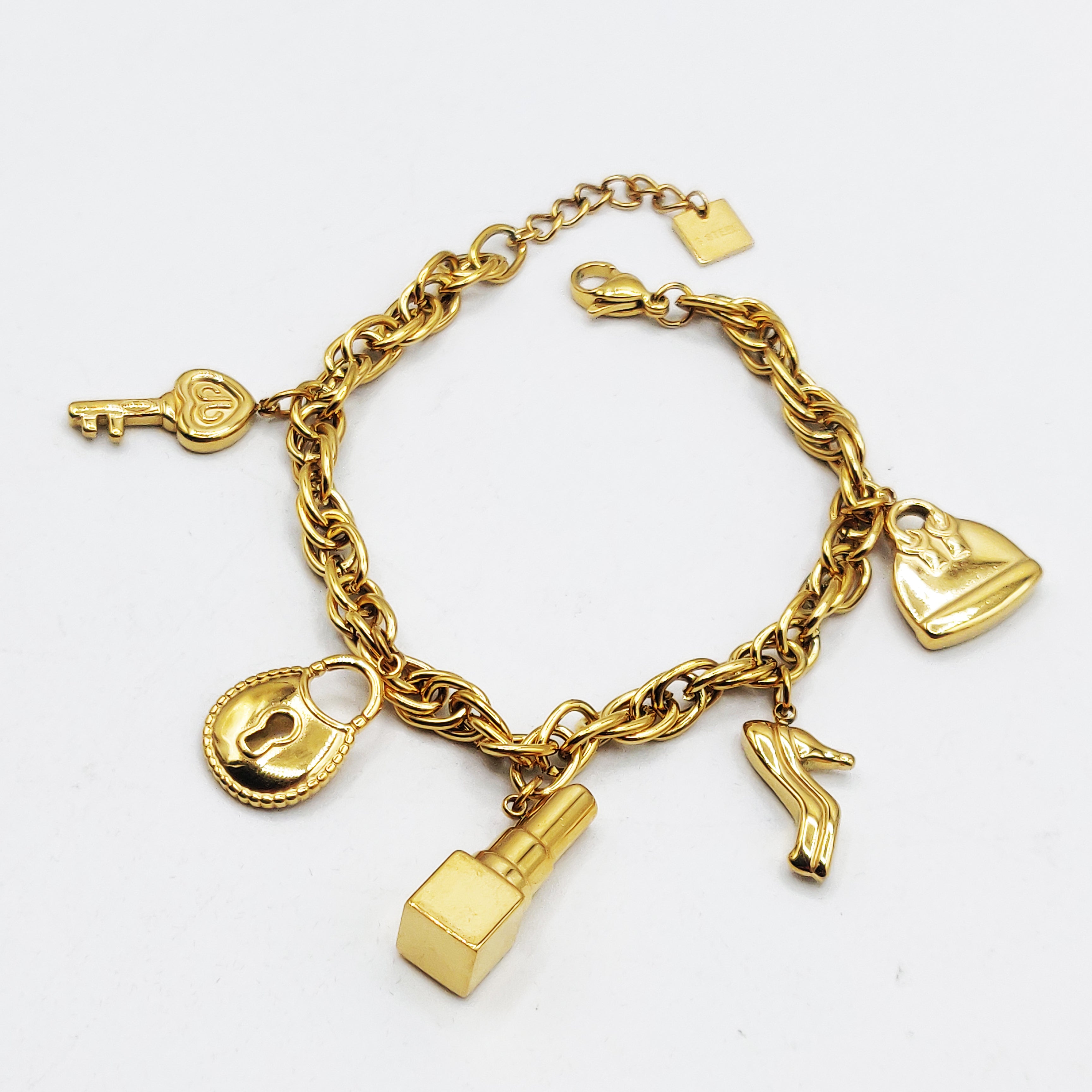 Bracelet Bibelots Rouge à Lèvres Luxe