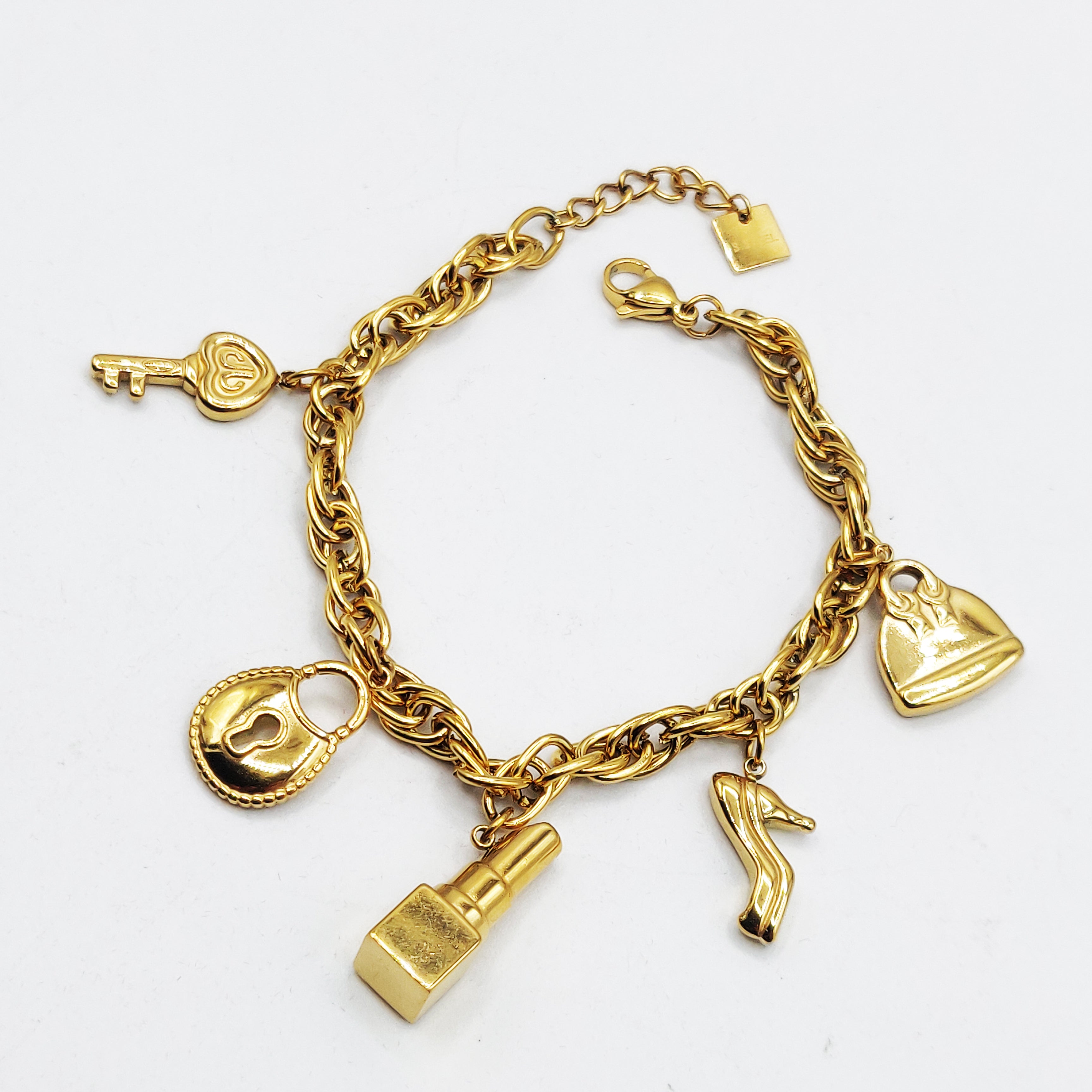 Bracelet Bibelots Rouge à Lèvres Luxe