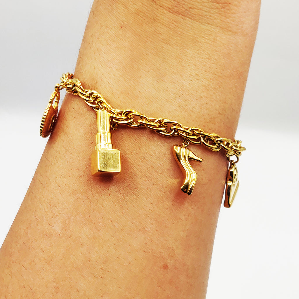 Bracelet Bibelots Rouge à Lèvres Luxe
