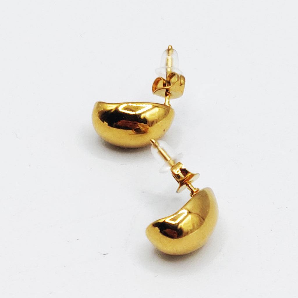 Boucles d'oreilles Petites Gouttes Dorées
