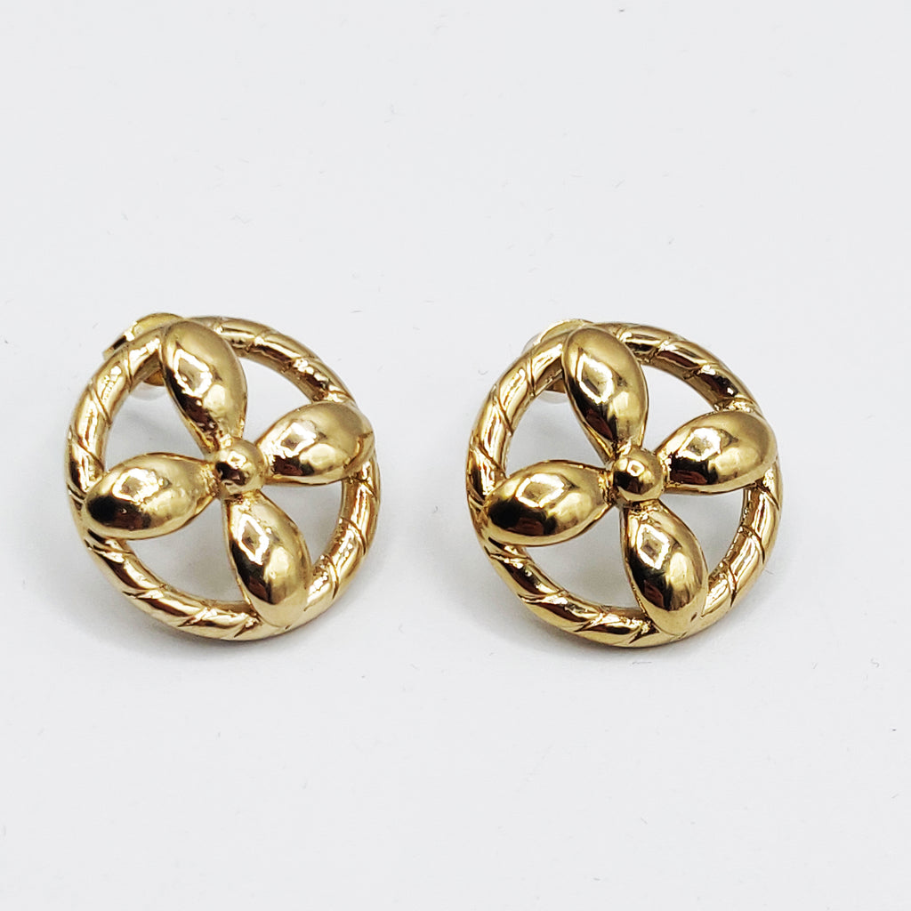 Boucles d'oreilles Étoile Bombée