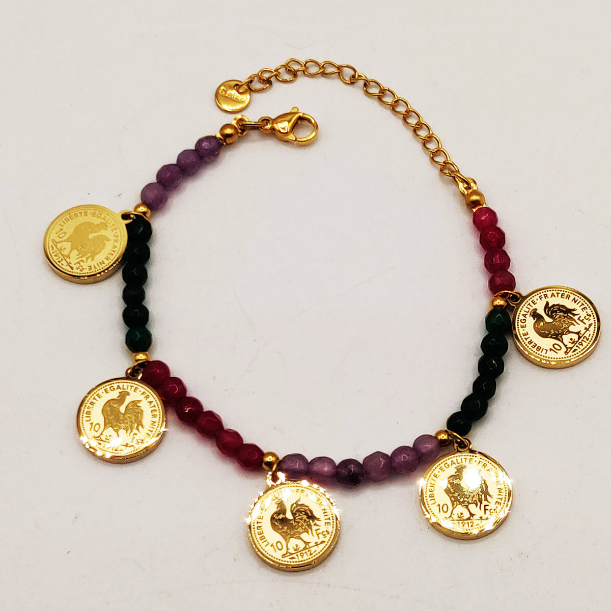 Bracelet Perles d'imitation Multi Louise Coq Luxe