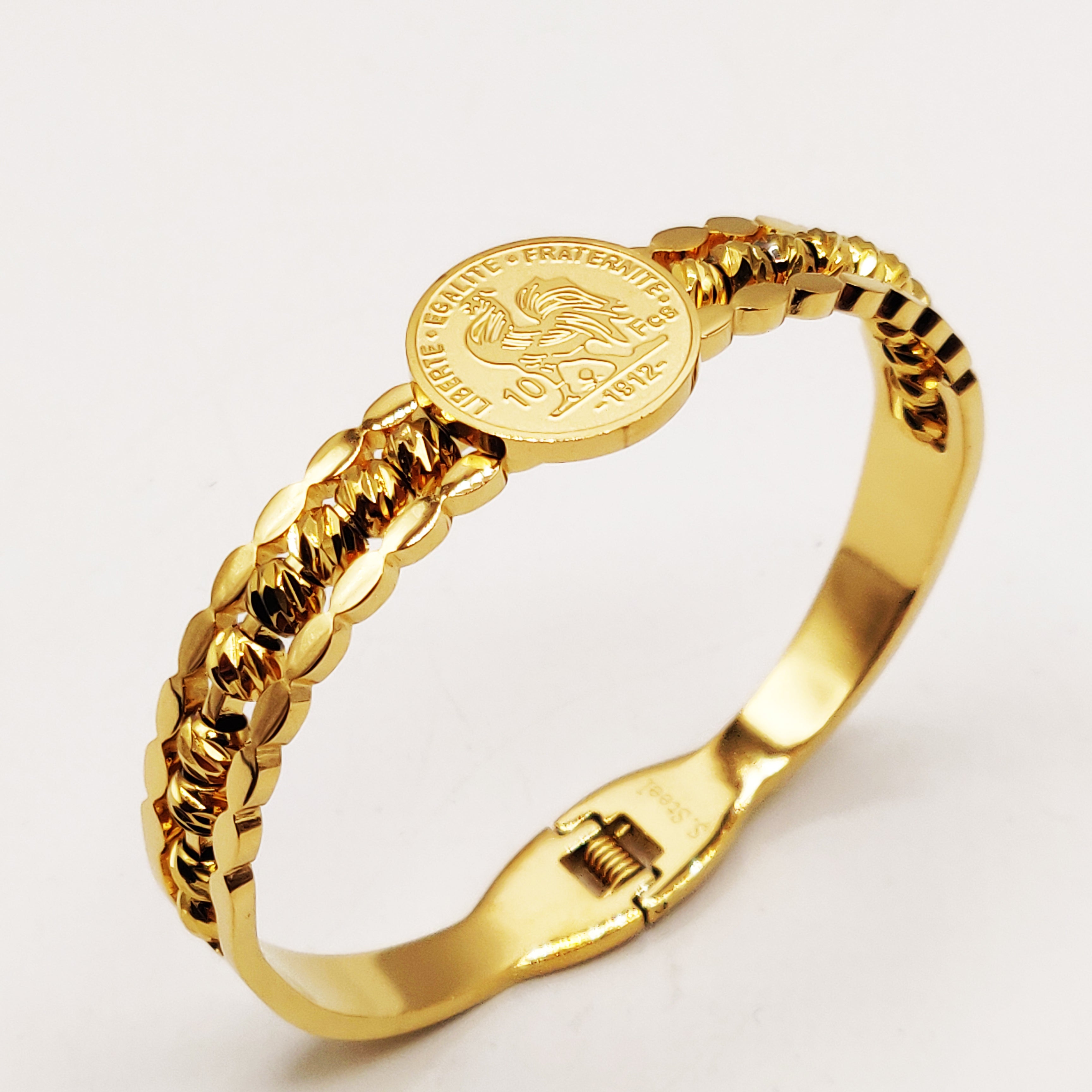 Bracelet Rigide Multi Boules Louise Coq Luxe