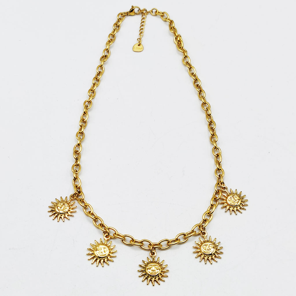 Collier Chaîne Bibelots Soleils Luxe