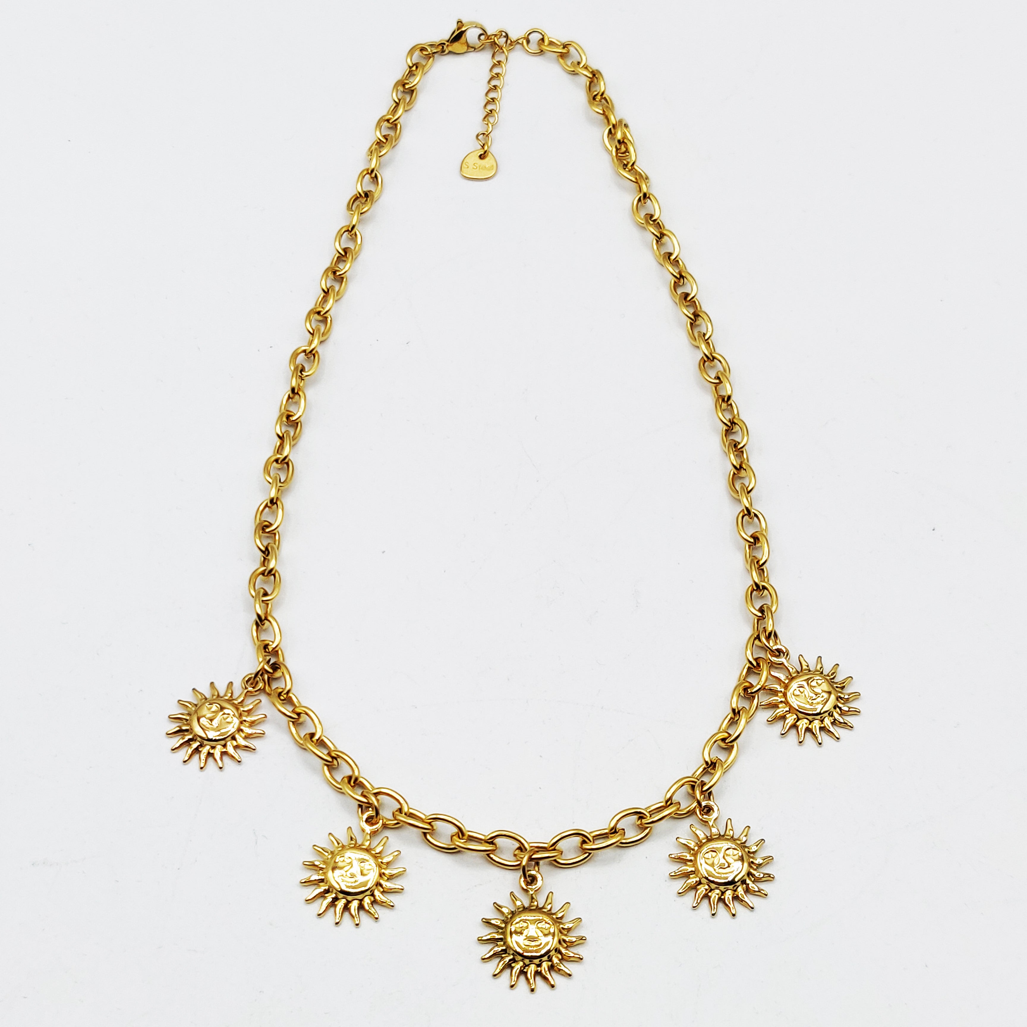 Collier Chaîne Bibelots Soleils Luxe
