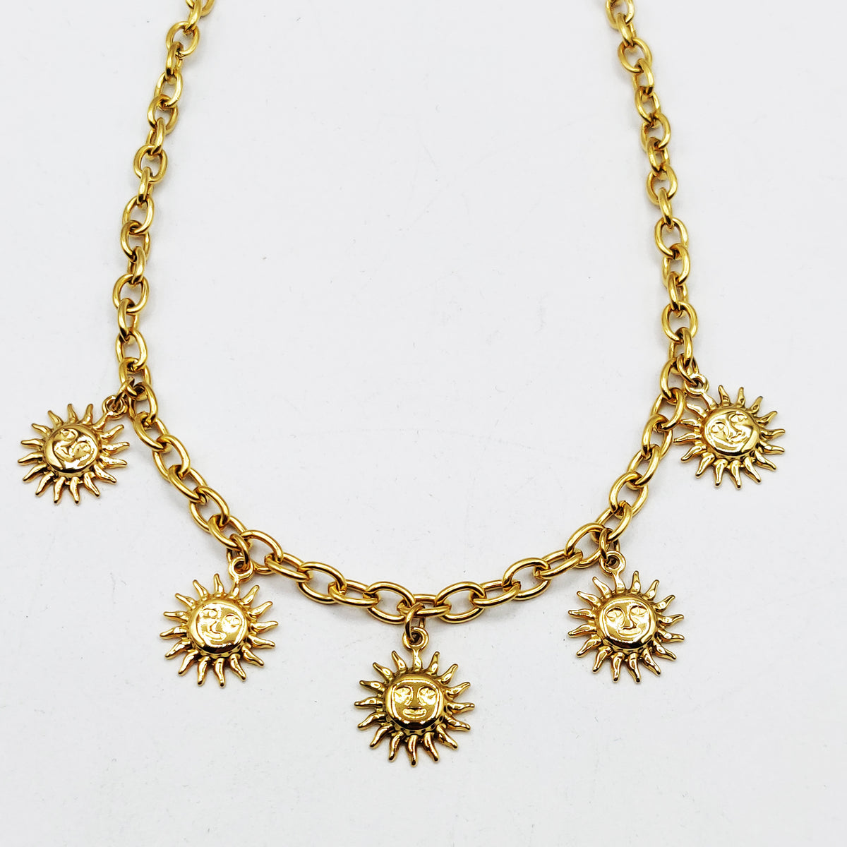 Collier Chaîne Bibelots Soleils Luxe