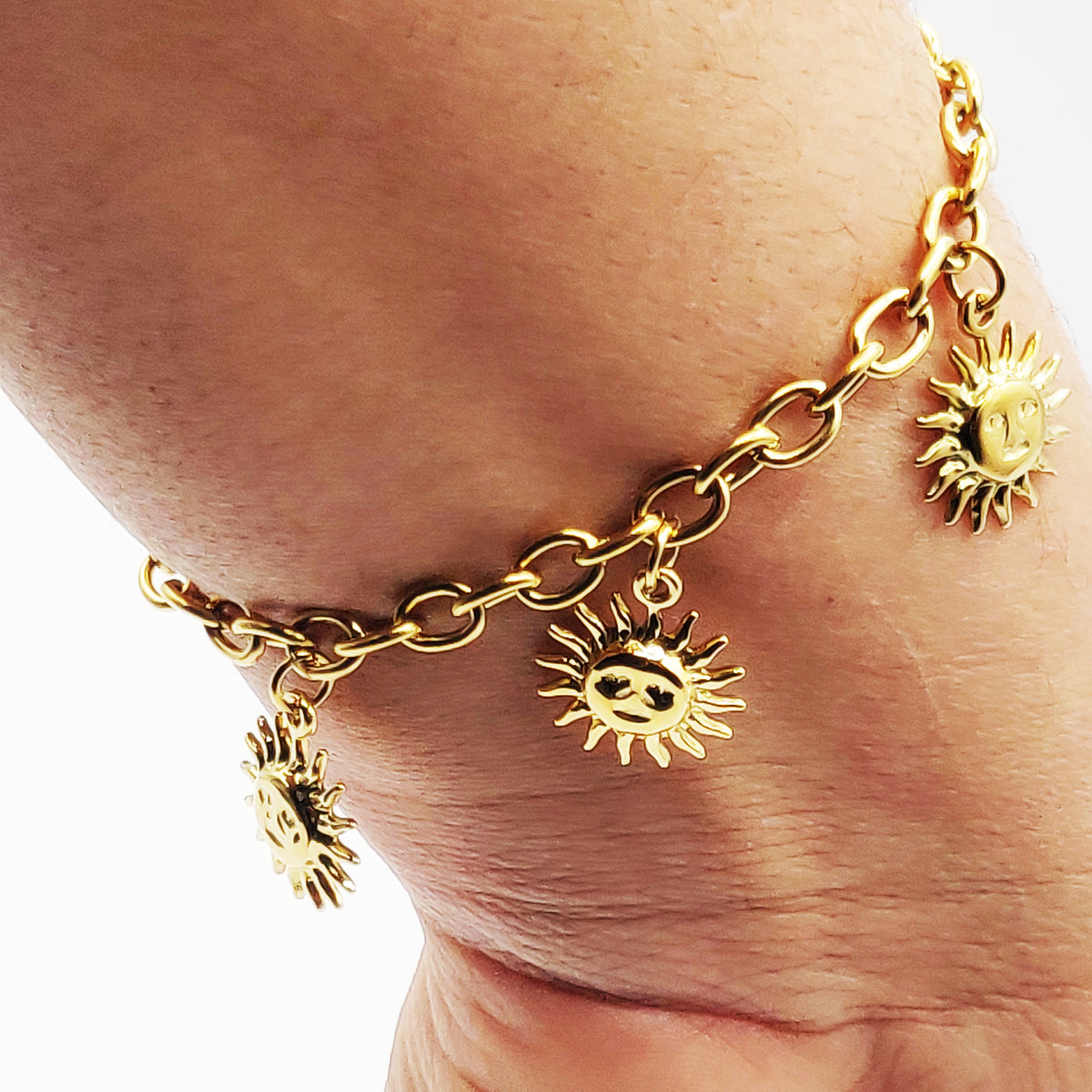Bracelet Chaîne Bibelots Soleils Luxe