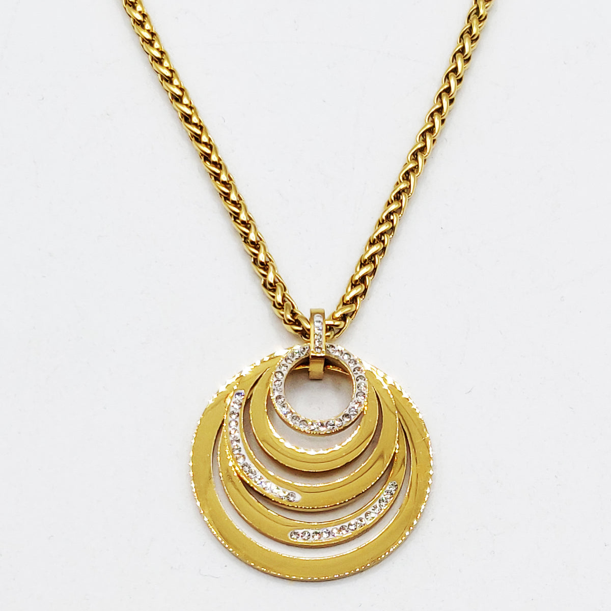 Collier Torsade Multi Cercles Luxe