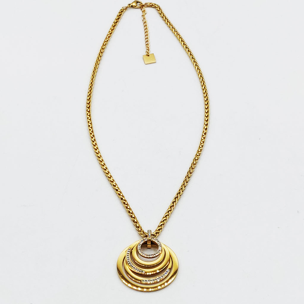 Collier Torsade Multi Cercles Luxe