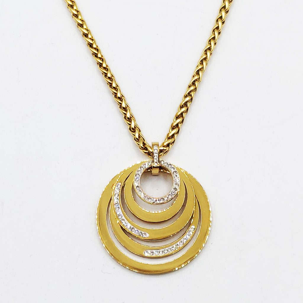 Collier Torsade Multi Cercles Luxe