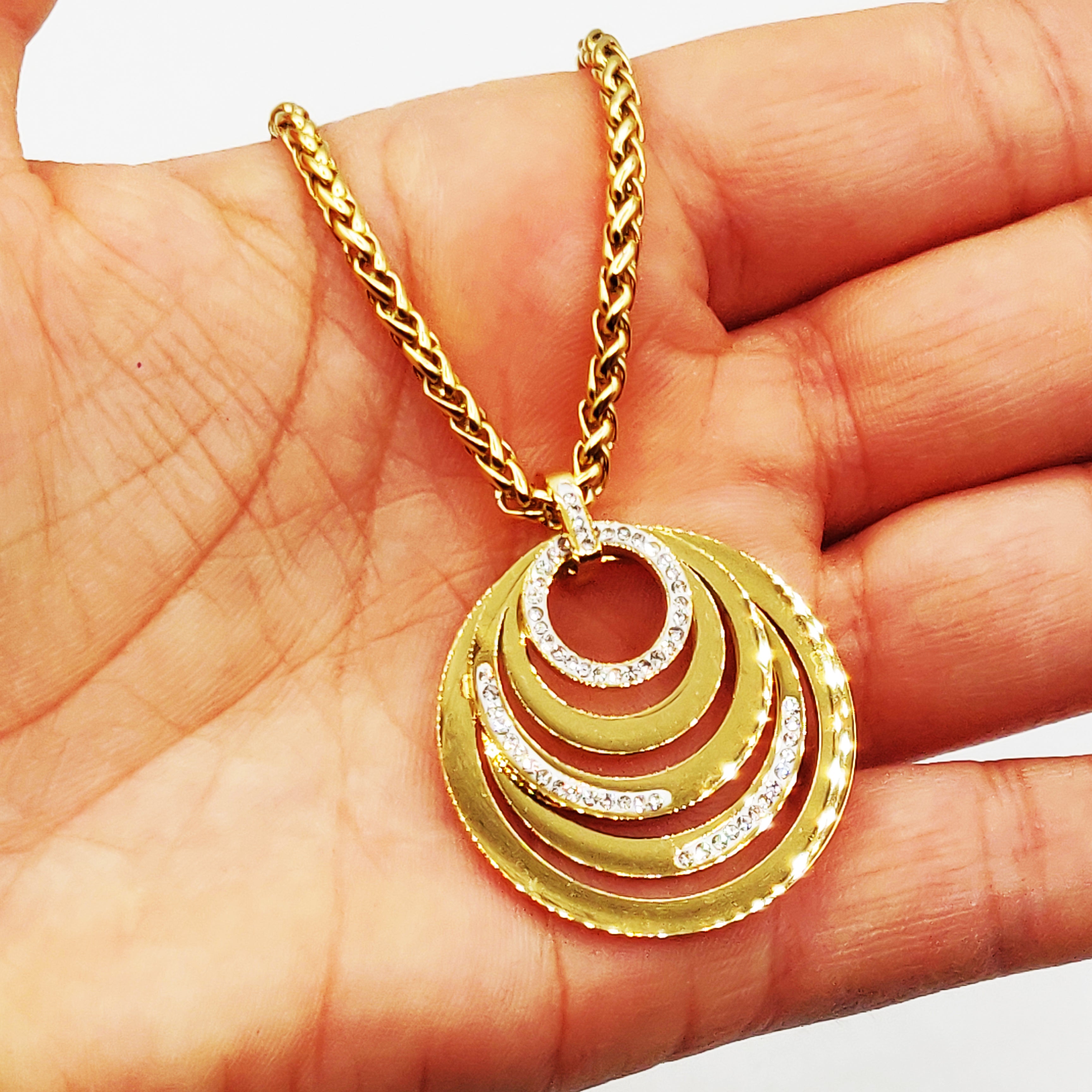 Collier Torsade Multi Cercles Luxe
