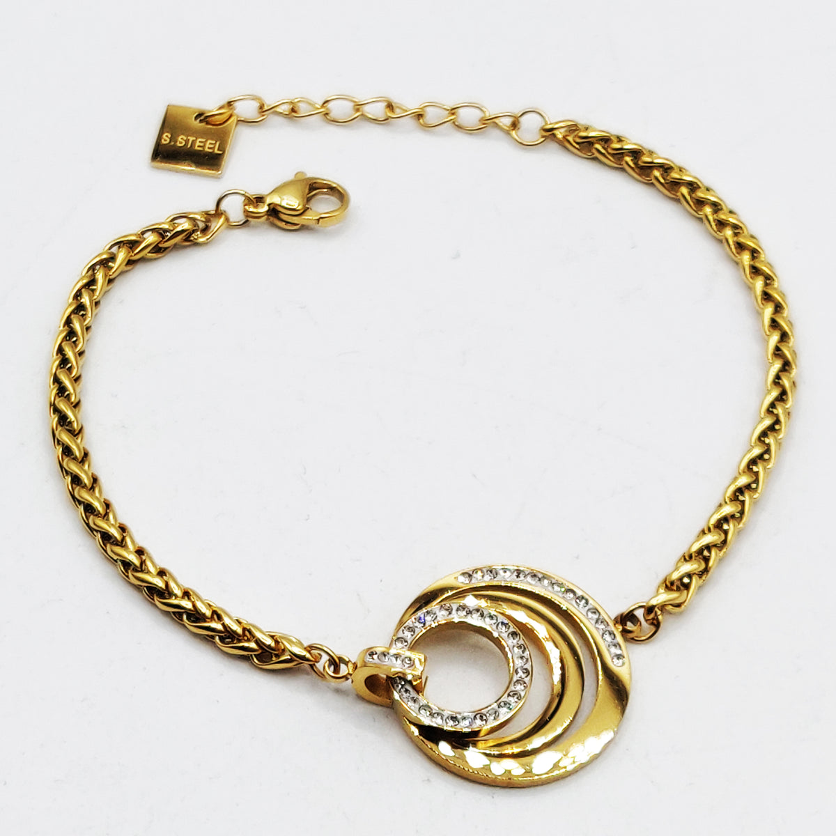 Bracelet Torsade Multi Cercles Luxe
