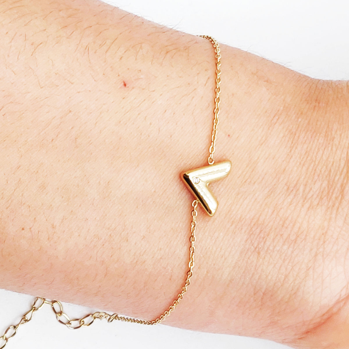 Bracelet V Cristal Rond