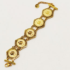 Bracelet Maillons Louise Coq Oriental Luxe
