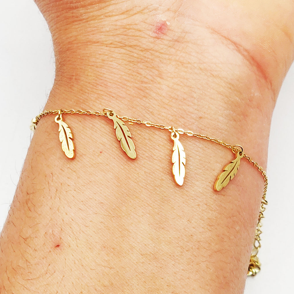 Bracelet Multi Feuilles