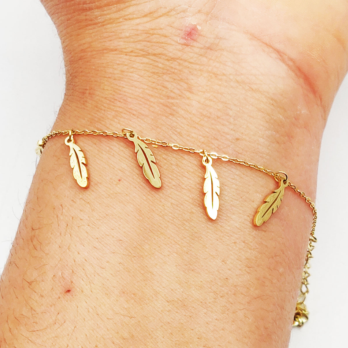 Bracelet Multi Feuilles