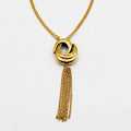 Collier Double Lunes Bombées Luxe