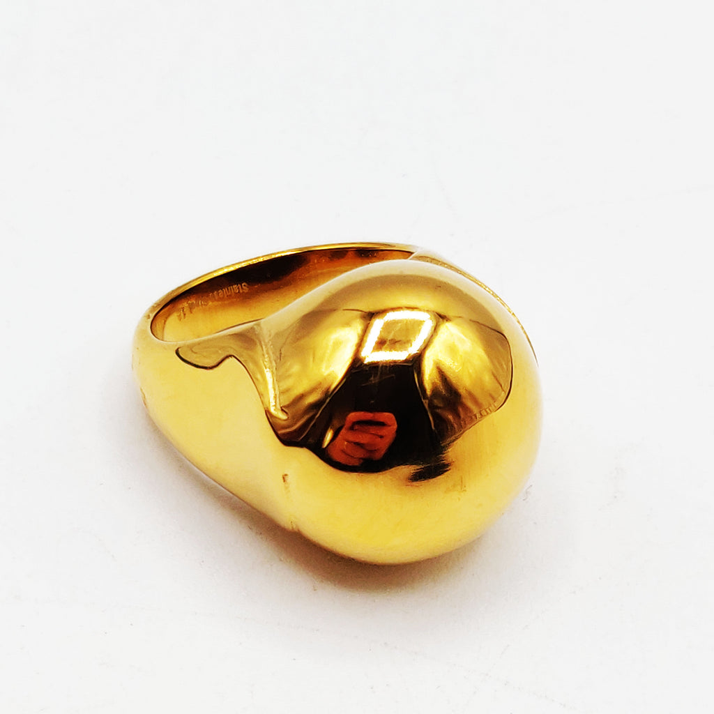 Bague Bombée