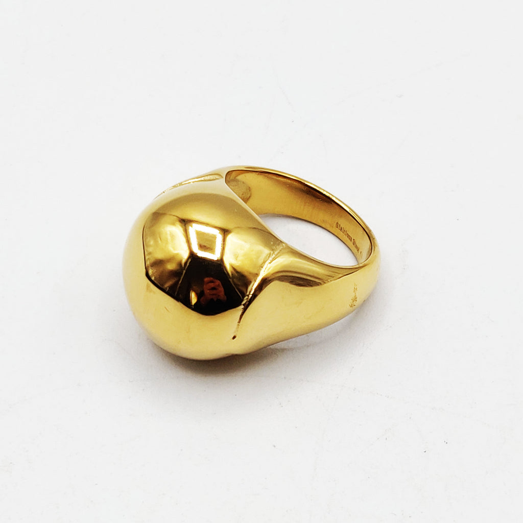 Bague Bombée