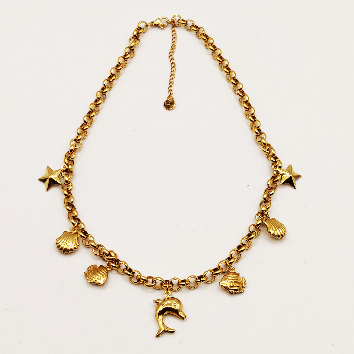 Collier Maillons Bibelots Dauphin Luxe