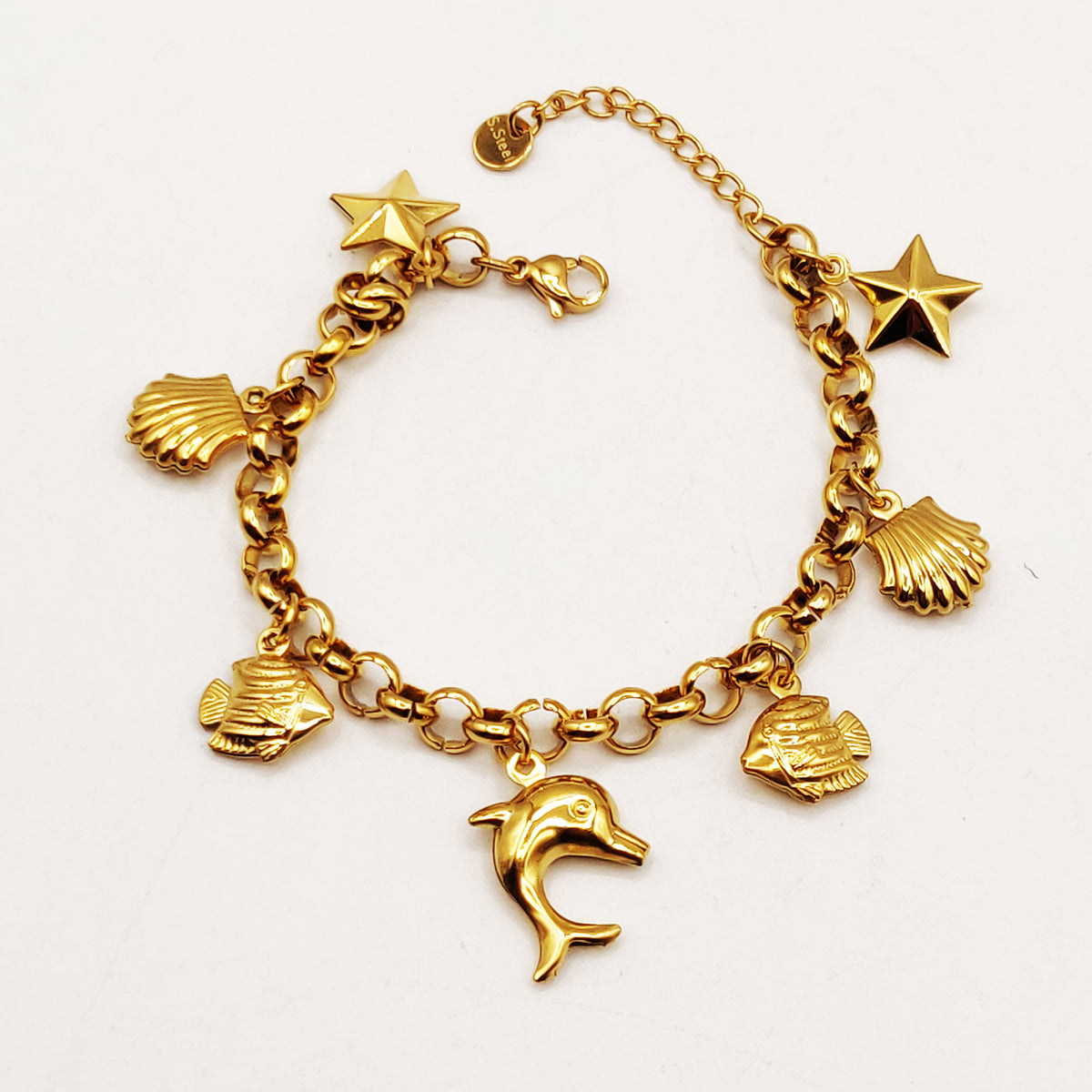 Bracelet Dauphin Occasion - Bijou De Style Marin | Bracelet Animalier D'occasion