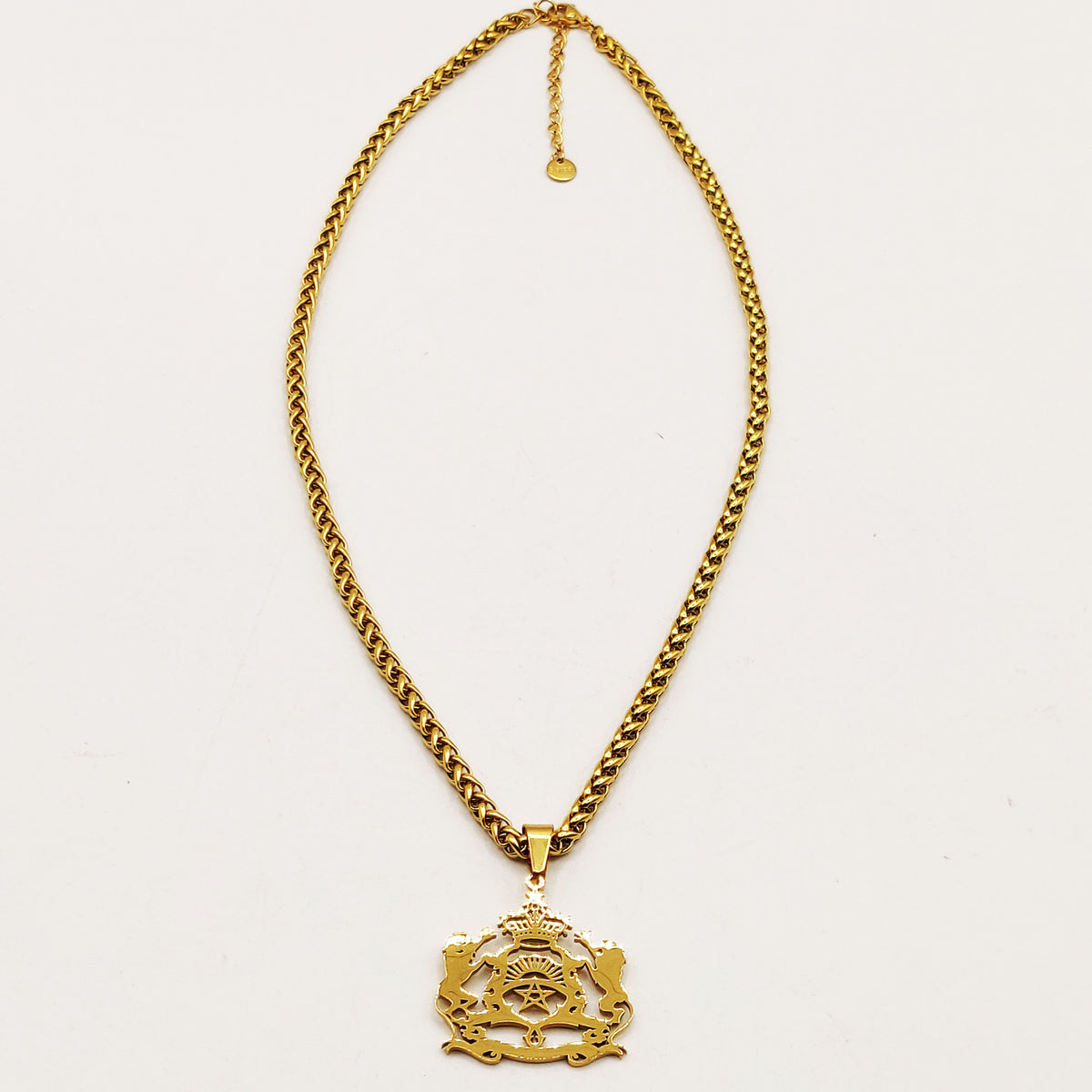 Collier Torsade Pendentif Maroc Luxe