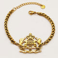 Bracelet Torsade Pendentif Maroc Luxe
