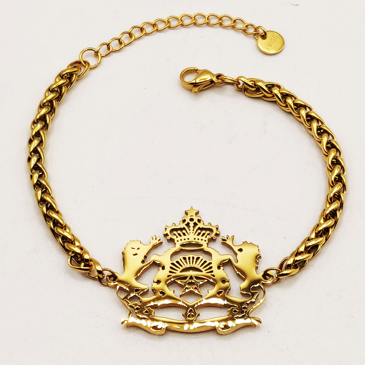 Bracelet Torsade Pendentif Maroc Luxe