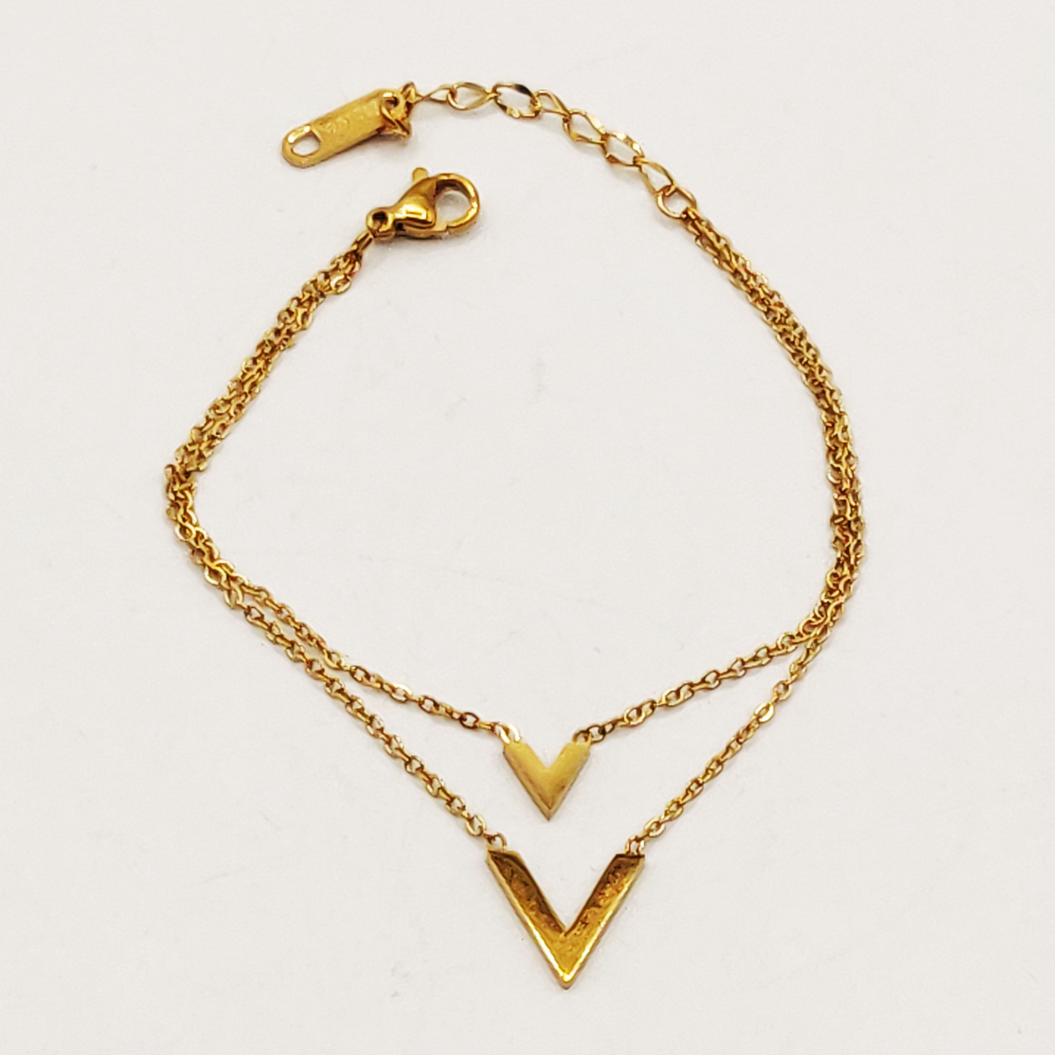 Bracelet Double V Luxe