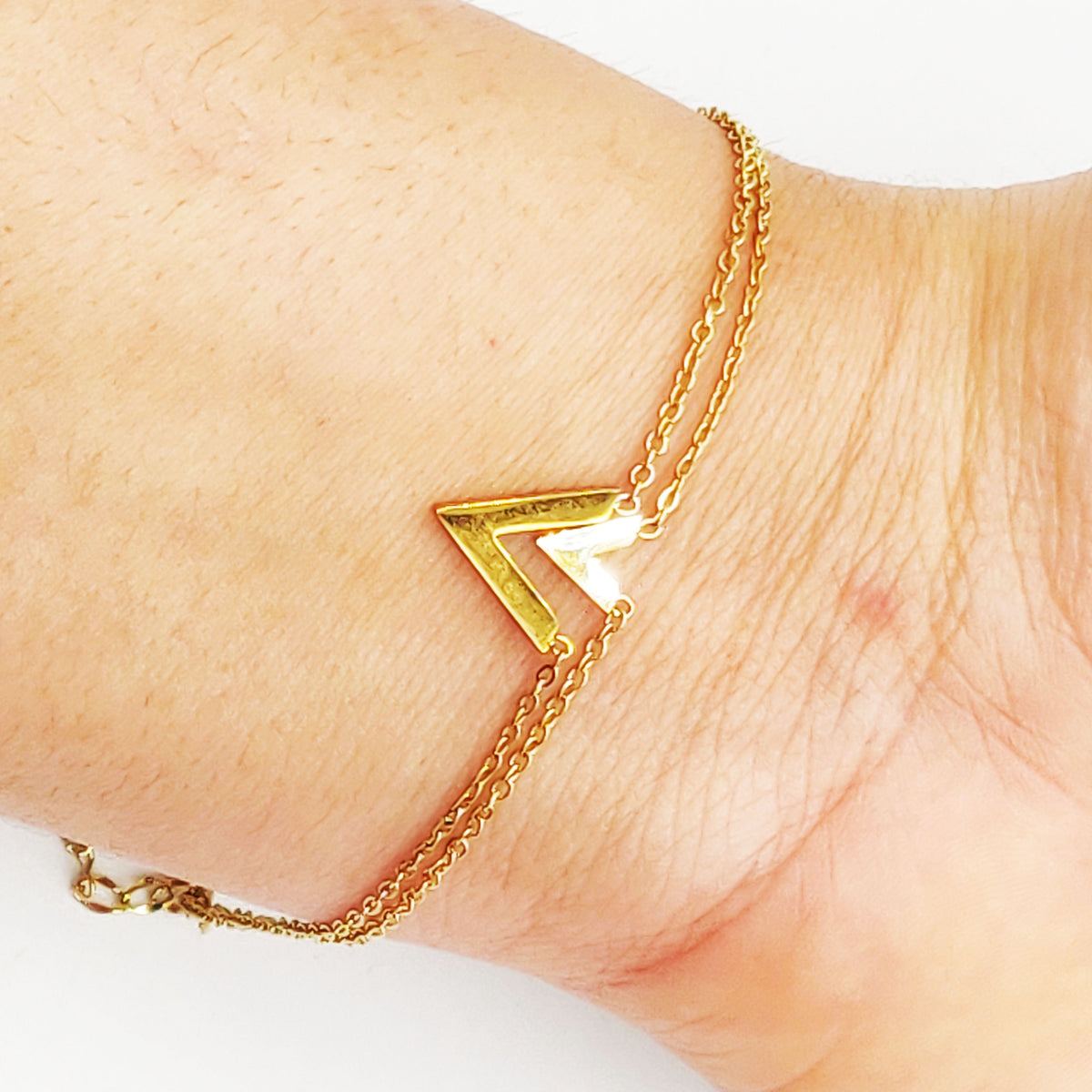 Bracelet Double V Luxe