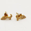 Boucles d'oreilles Hobe Cristaux Luxe