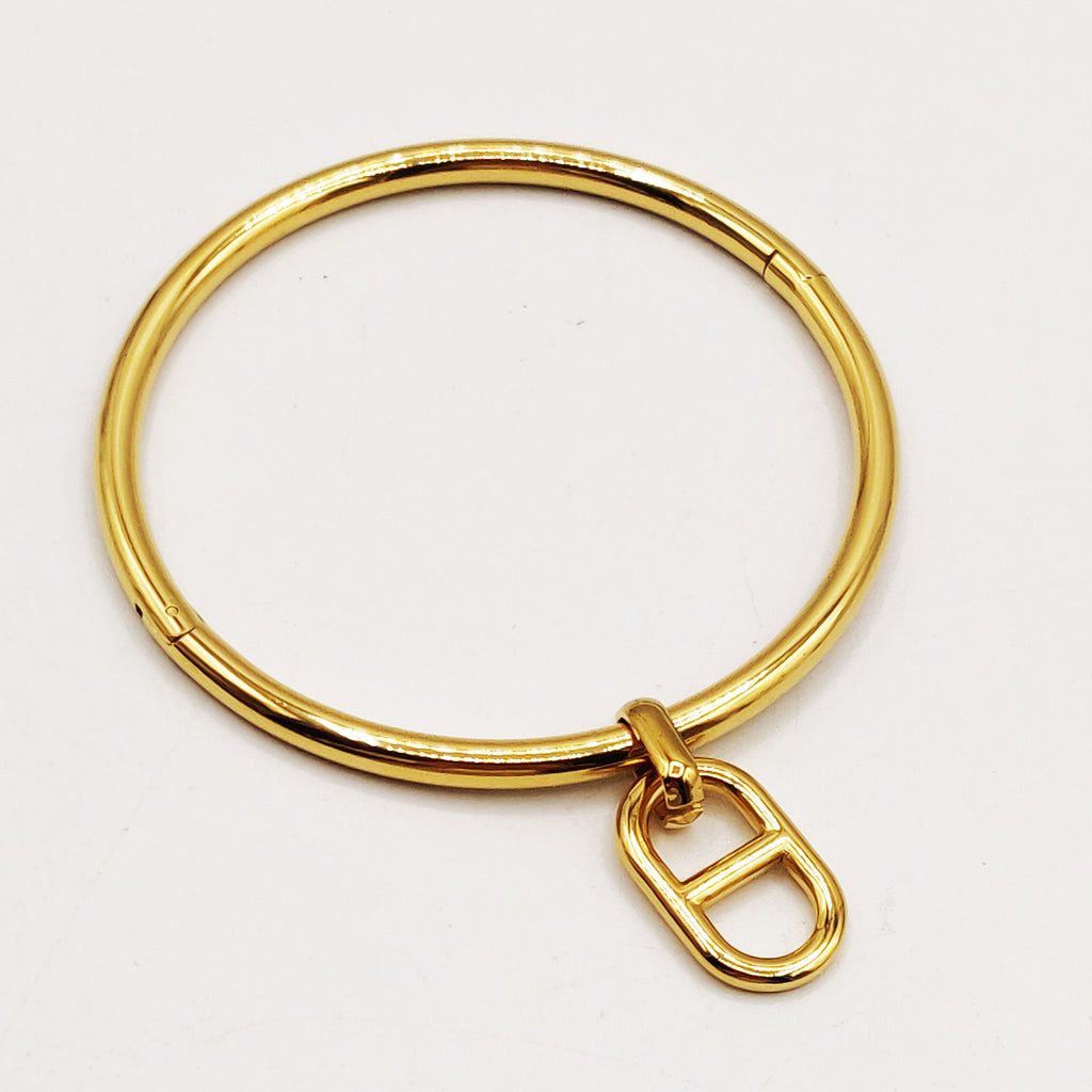 Bracelet Rigide Pendentif ᗡD Luxe