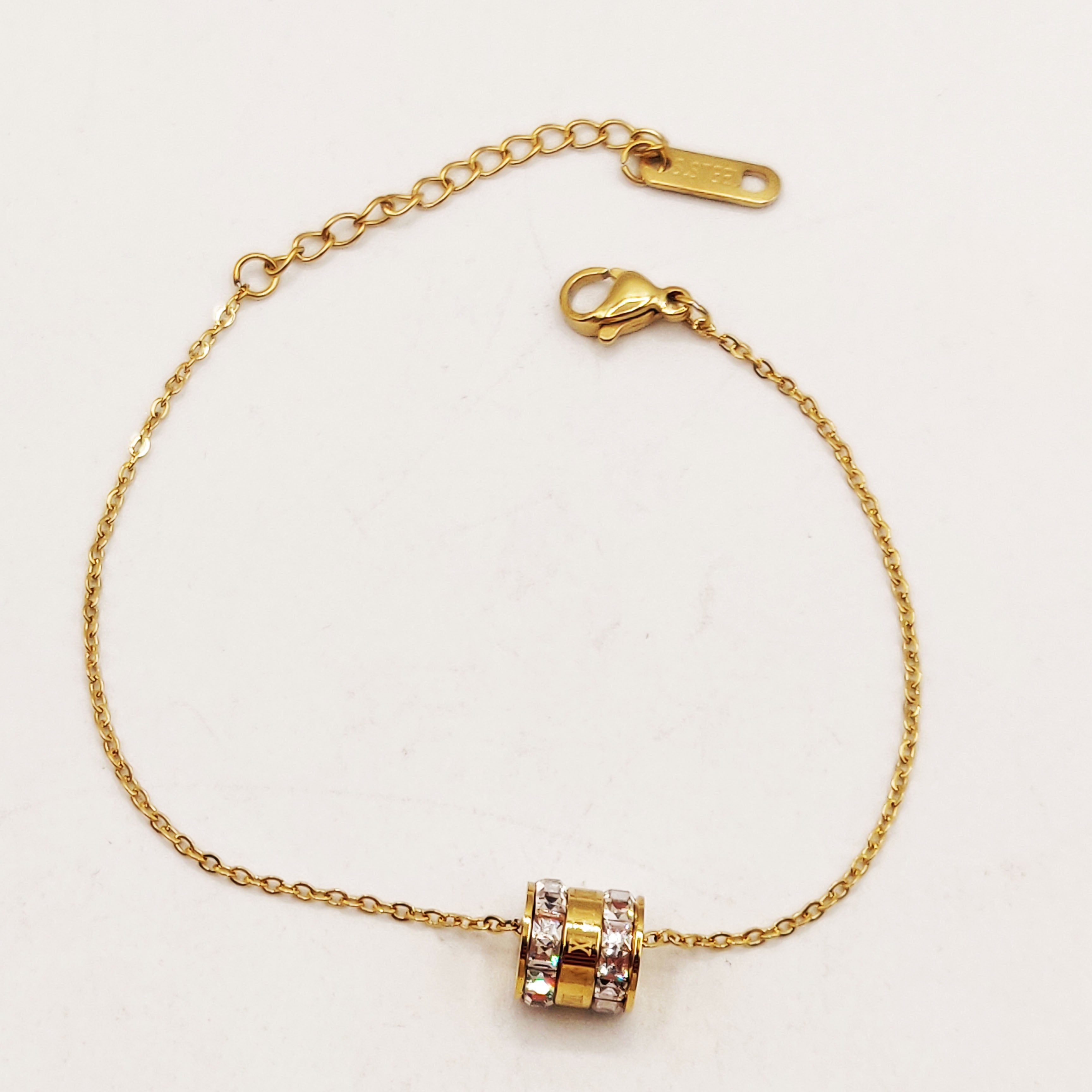 Bracelet Roue Cristaux Romain Luxe