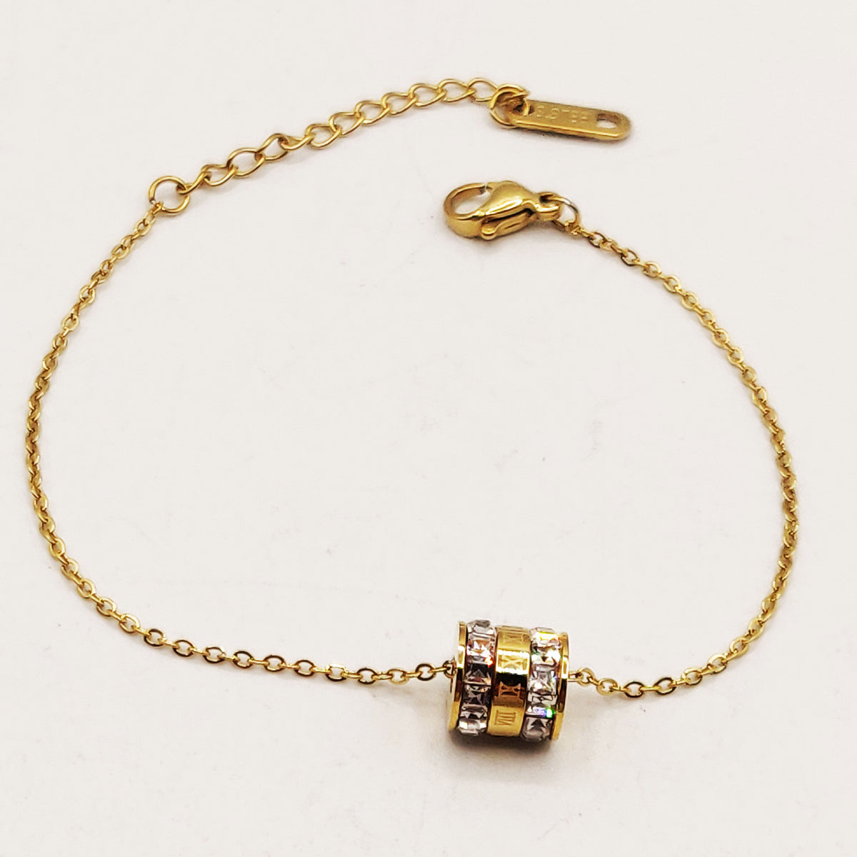 Bracelet Roue Cristaux Romain Luxe