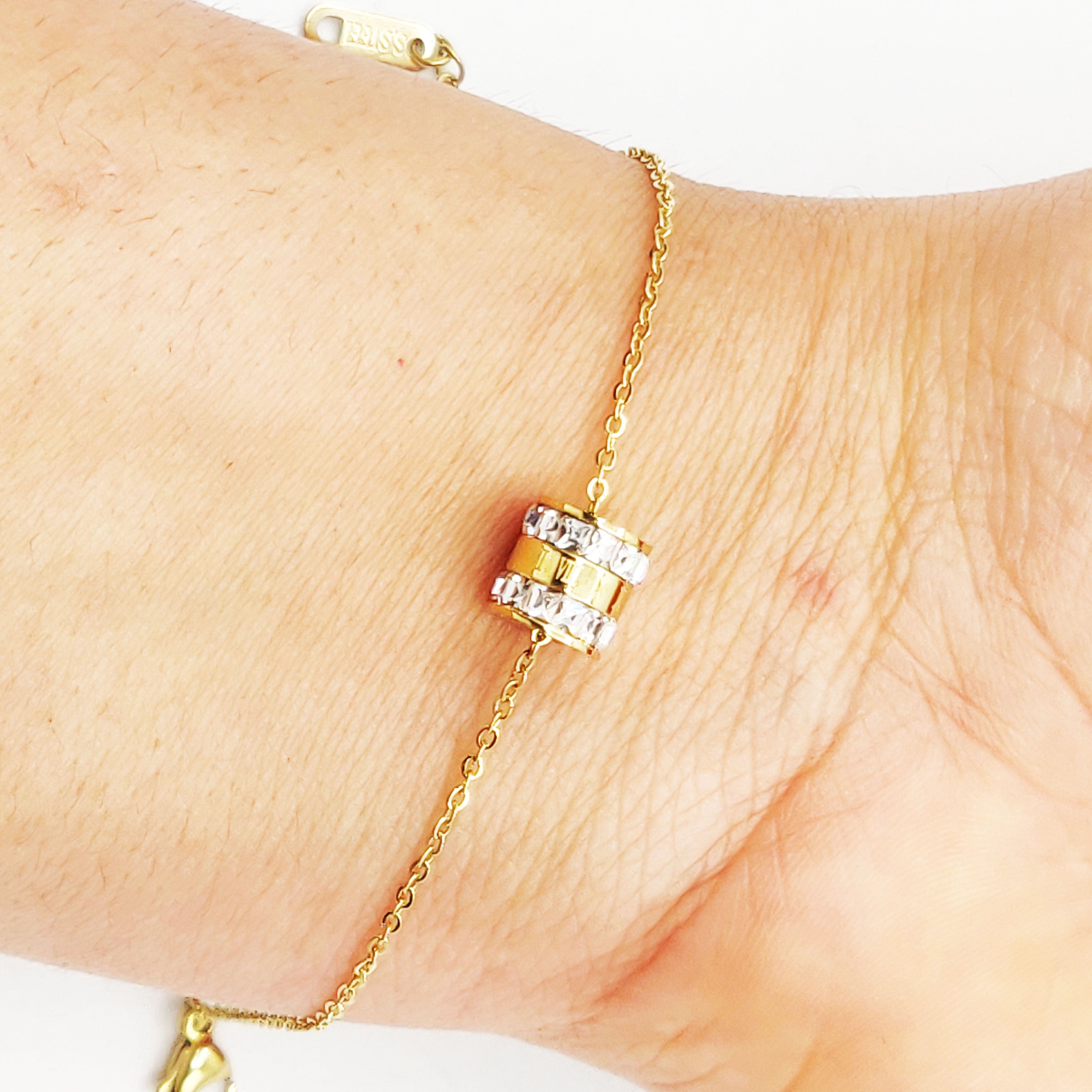 Bracelet Roue Cristaux Romain Luxe