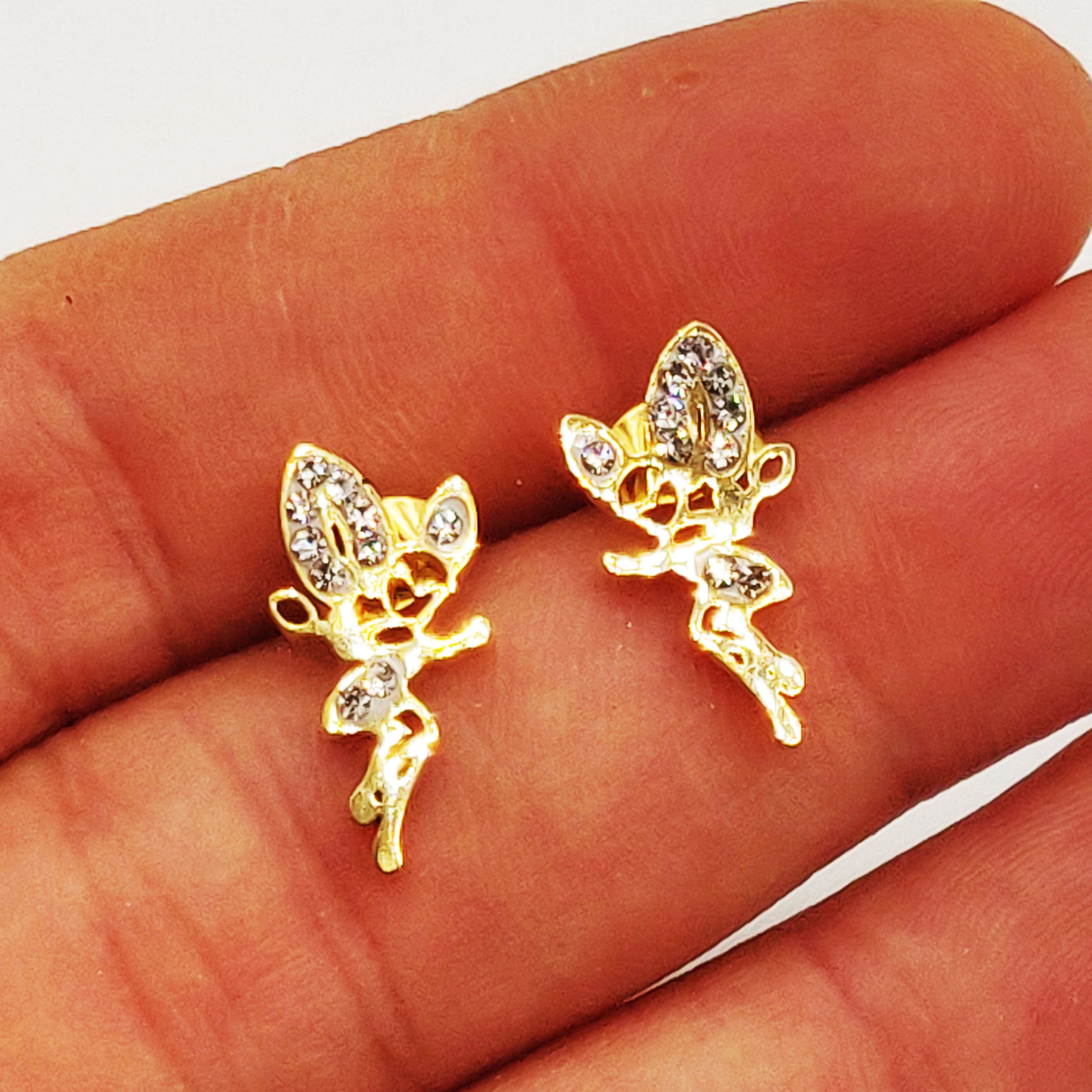Boucles d'oreilles Fée Cristaux