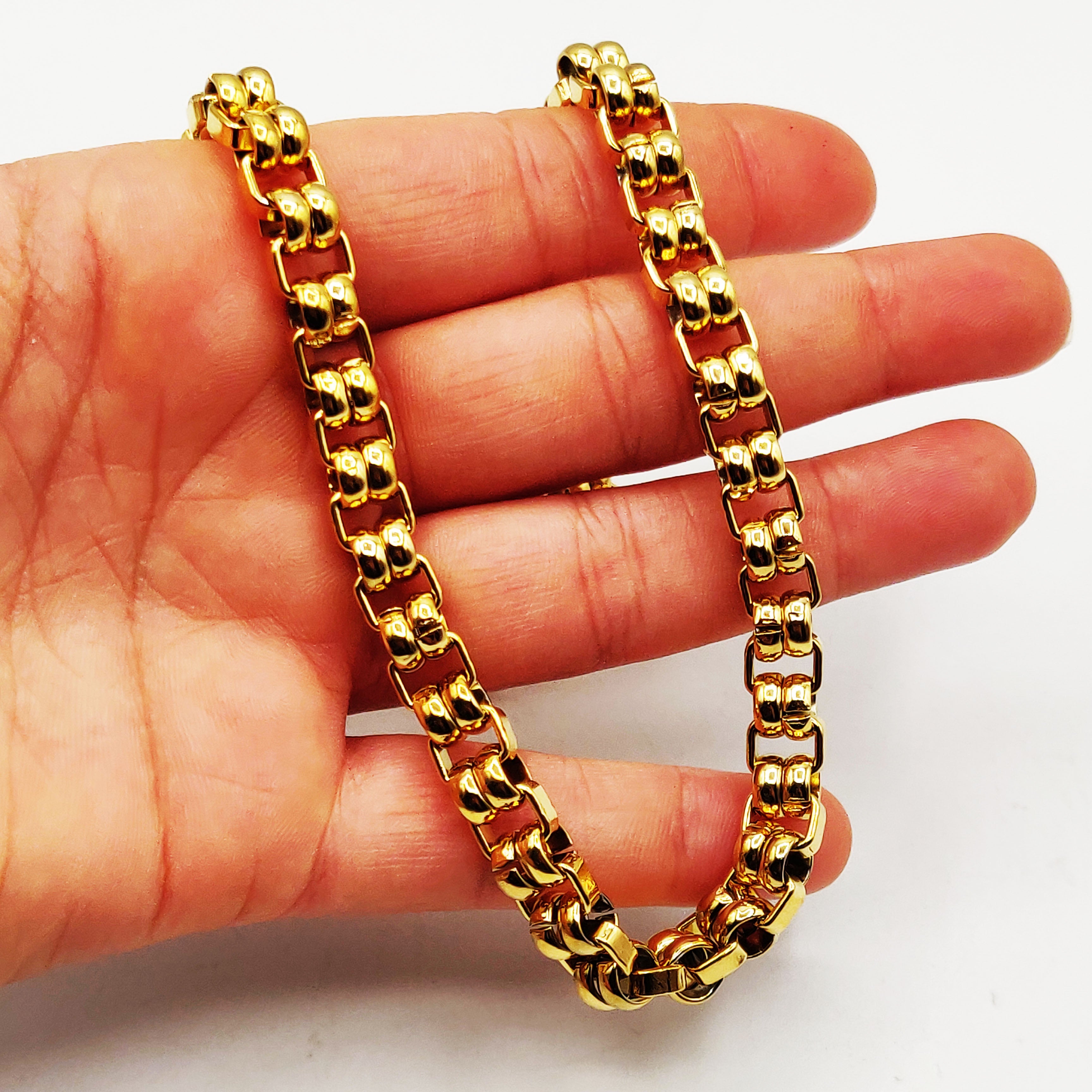 Collier Chaîne Gros Maillons Luxe