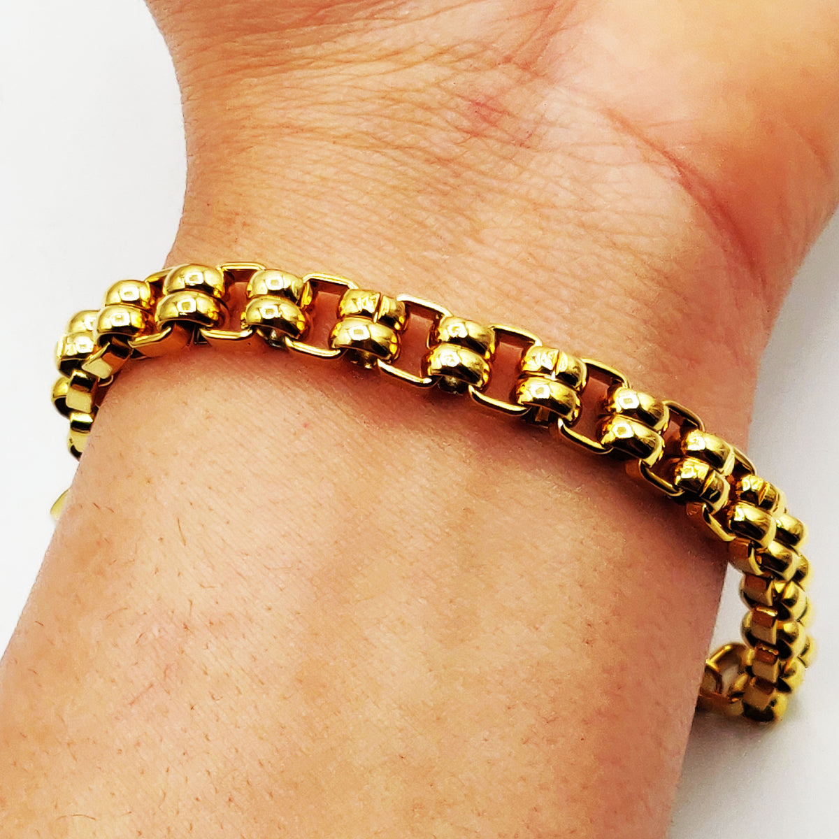 Bracelet Chaîne Gros Maillons Luxe