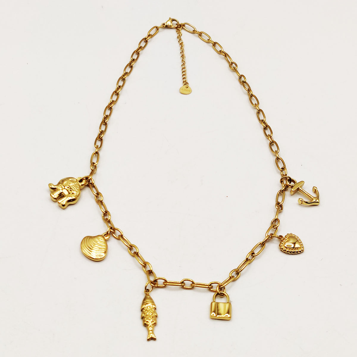 Collier Chaîne Bibelots Animaux Luxe