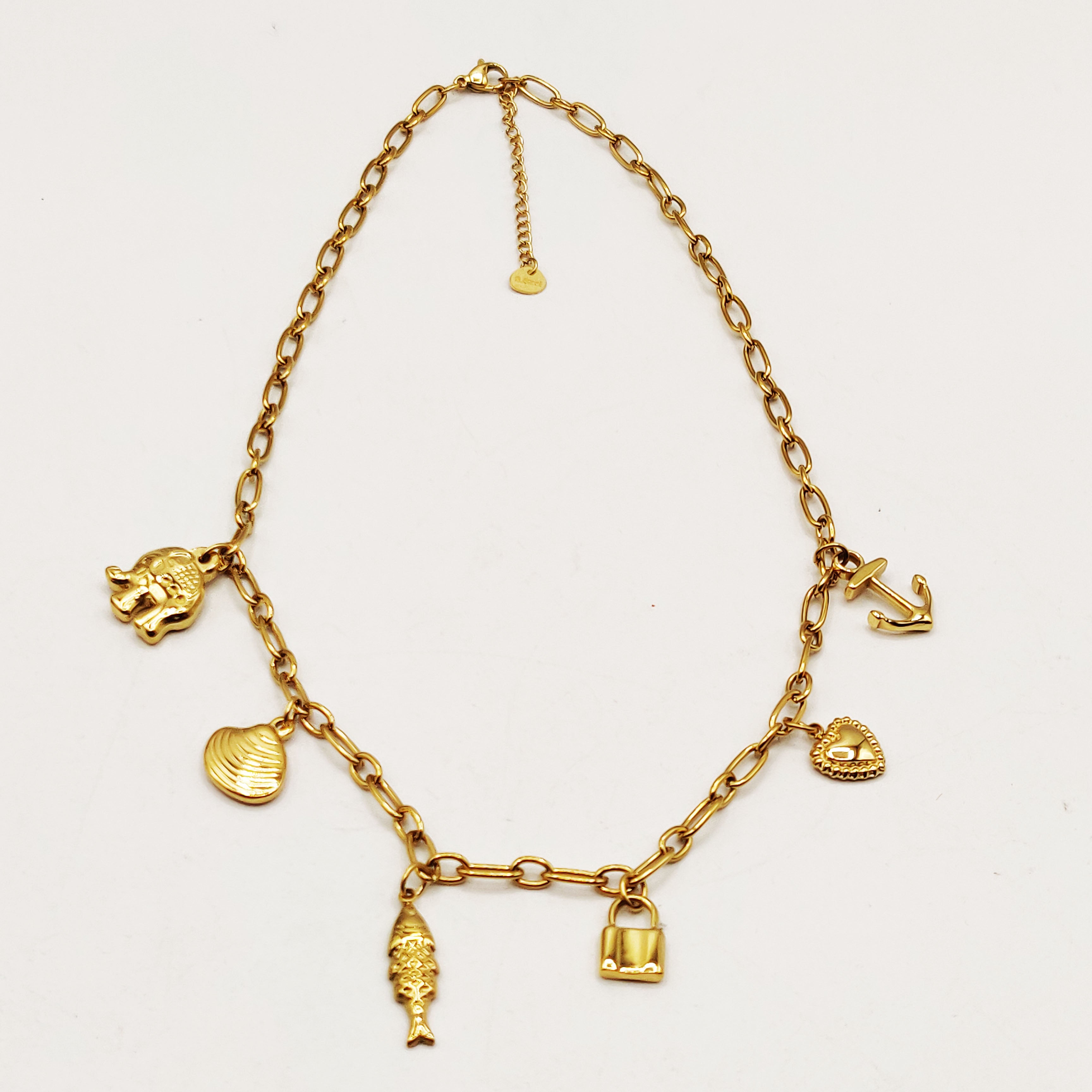 Collier Chaîne Bibelots Animaux Luxe