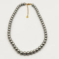 Collier Perles d'imitation Argentées