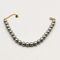 Bracelet Perles d'imitation Argentées