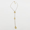 Collier Perles d'imitation Pendentifs H Luxe Descendant