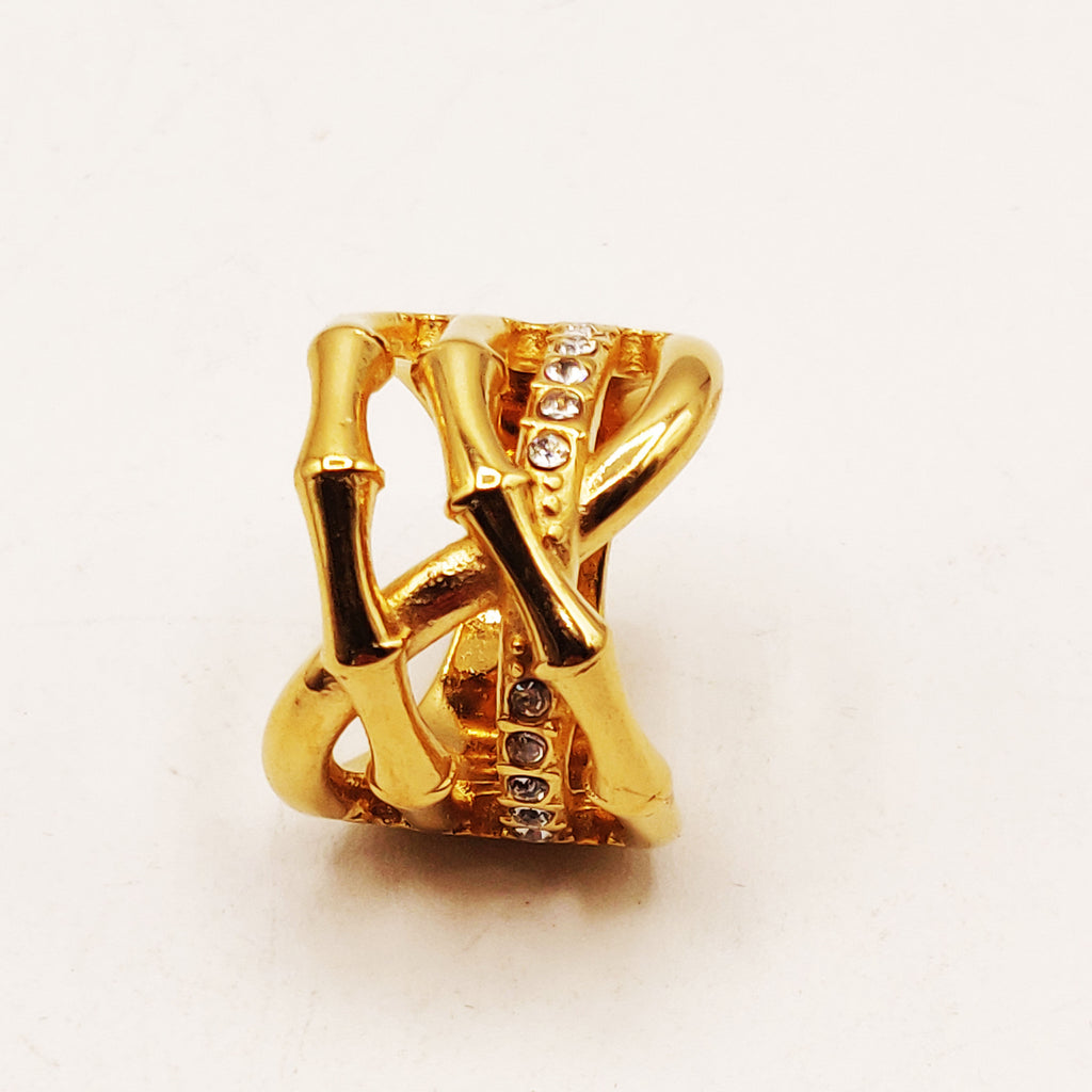 Bague Multi Os Luxe et Cristaux