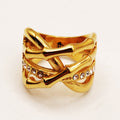 Bague Multi Os Luxe et Cristaux