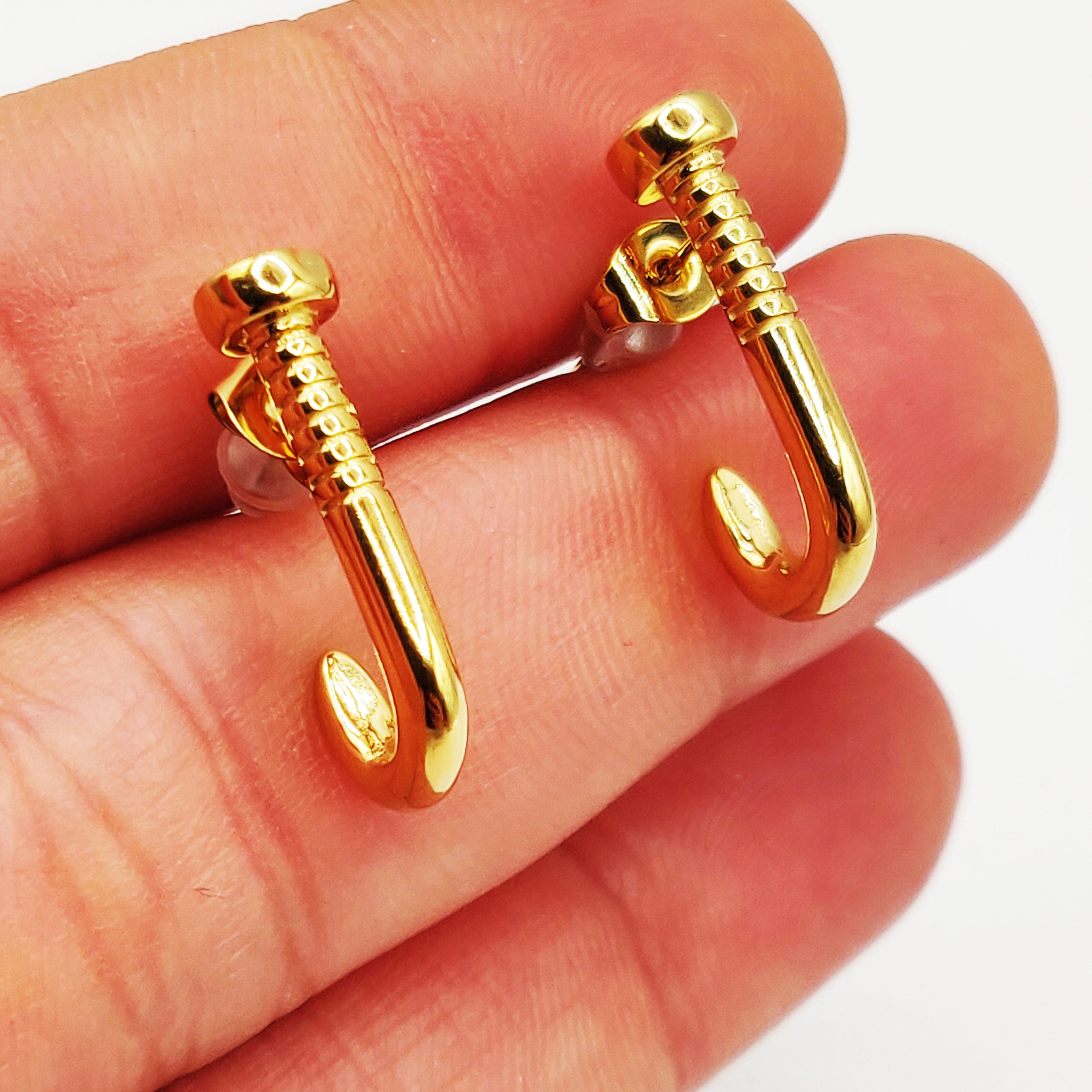 Boucles d'oreilles Clou Luxe