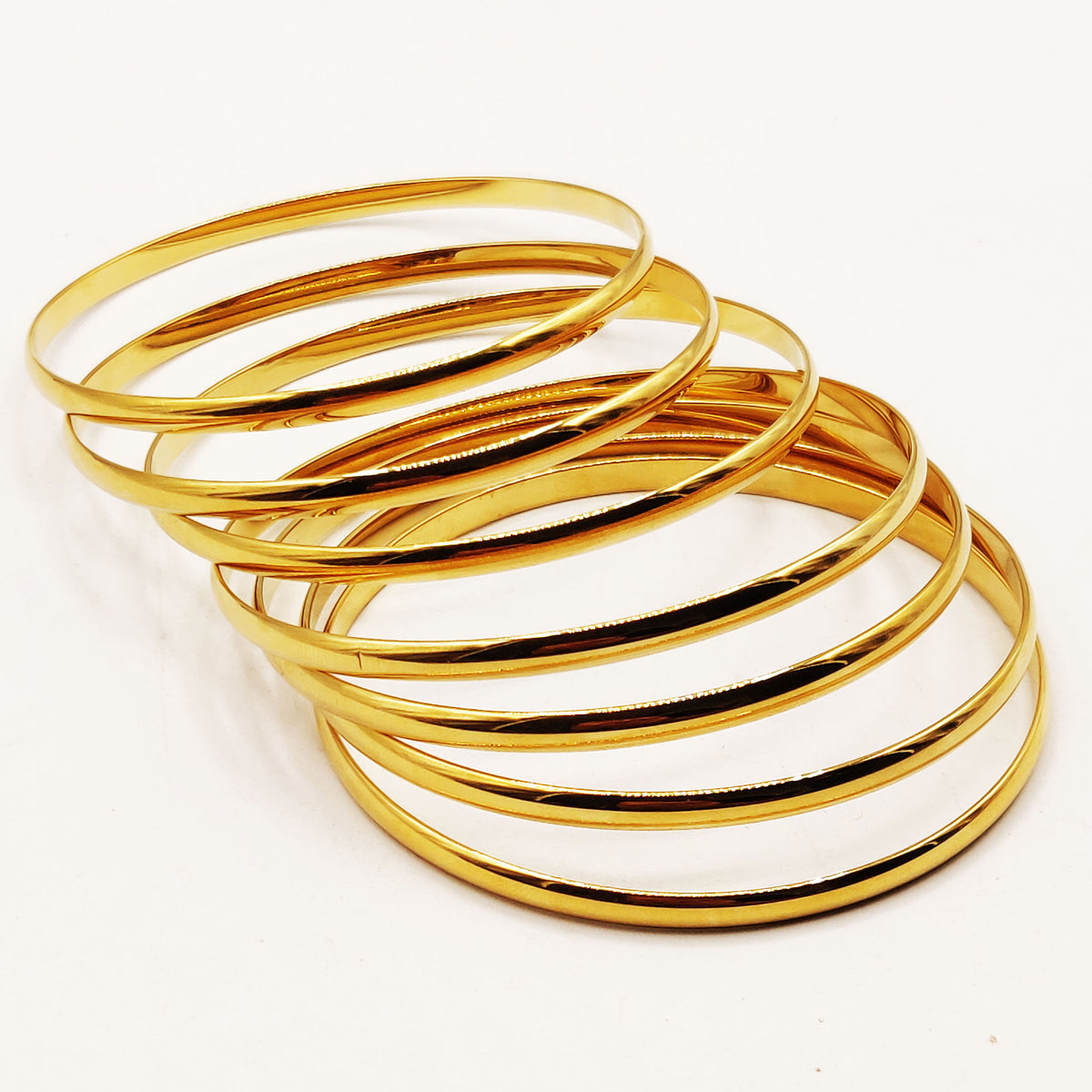 7 Bracelets Rigides Simples