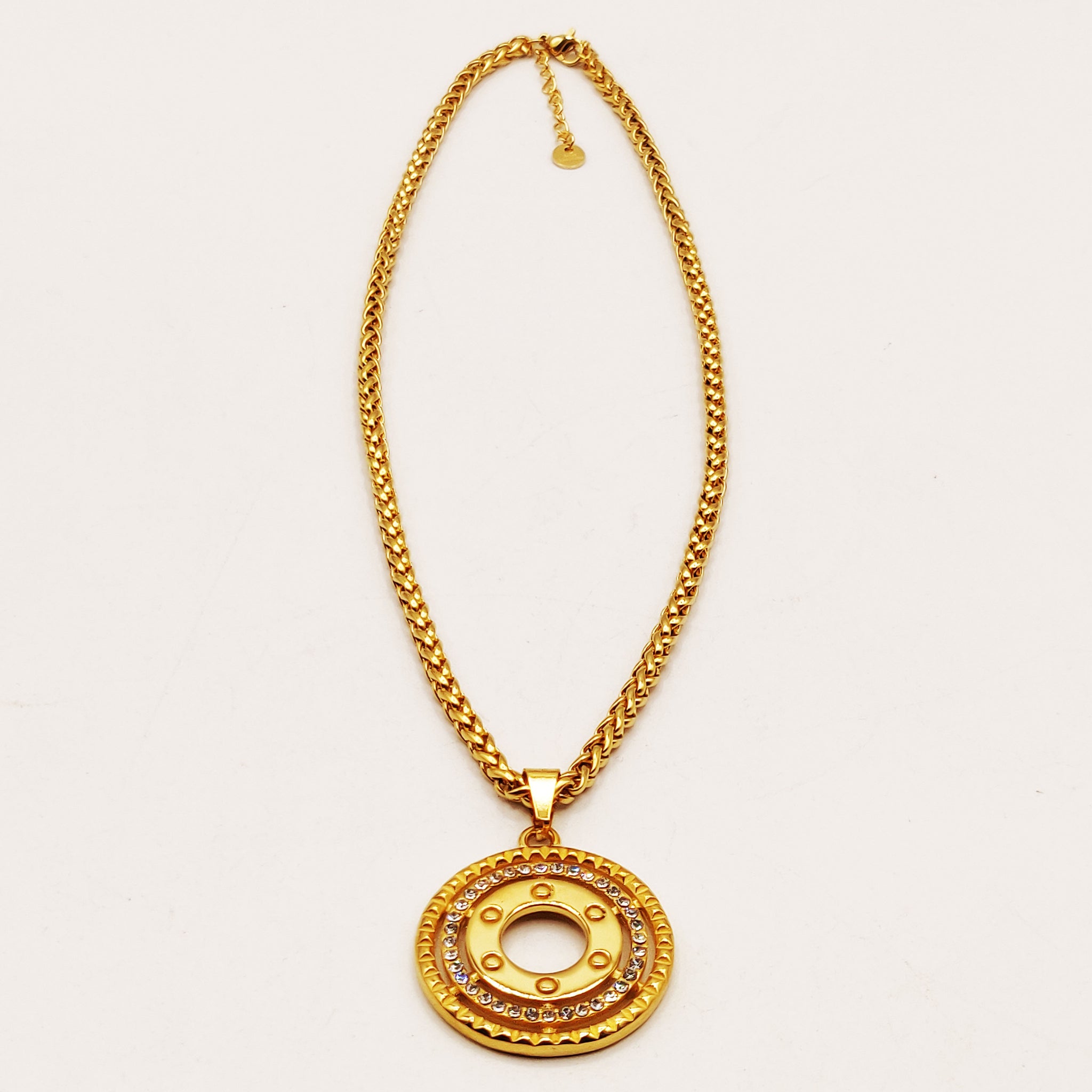 Collier Torsade Cercle Multi Pics Luxe