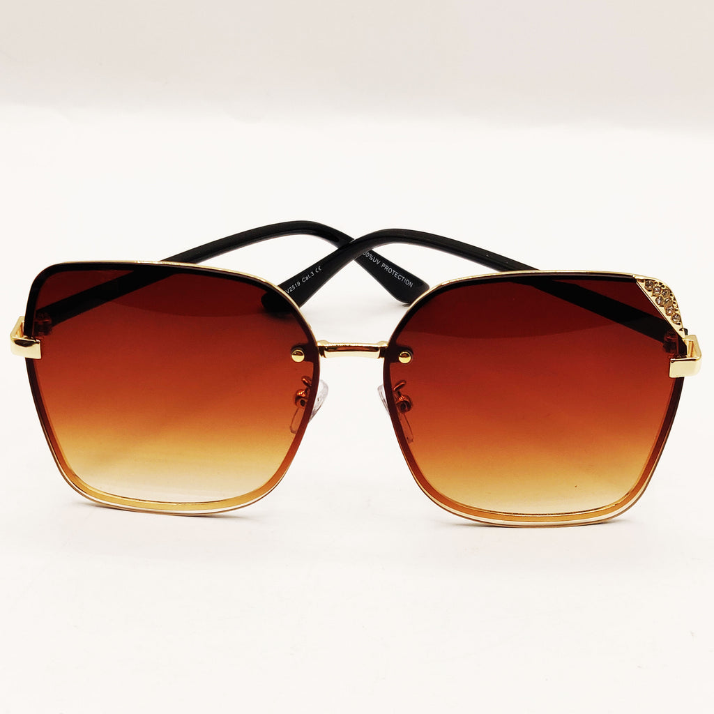 Lunette de Soleil CV2519 Marrons